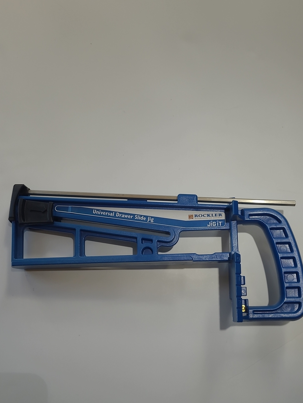 Rockler Blue Universal Drawer Slide Jig - Precision Installation Tool